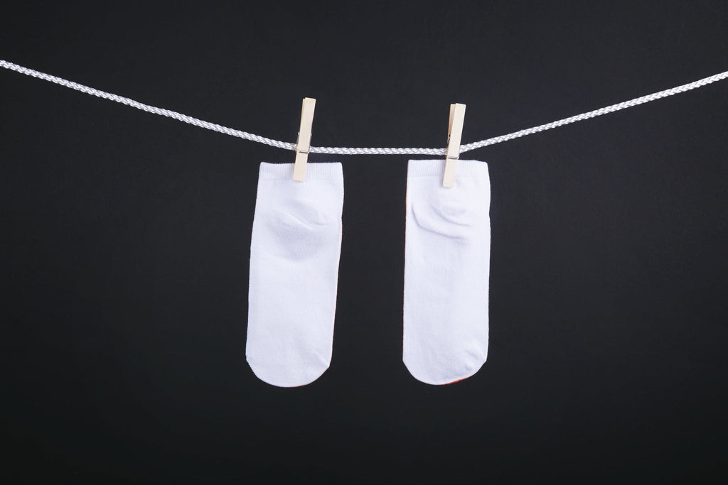 Crew Socks in white, back