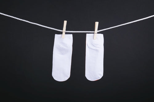 Crew Socks in white, back