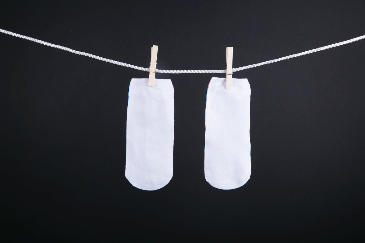 Crew Socks in white, front